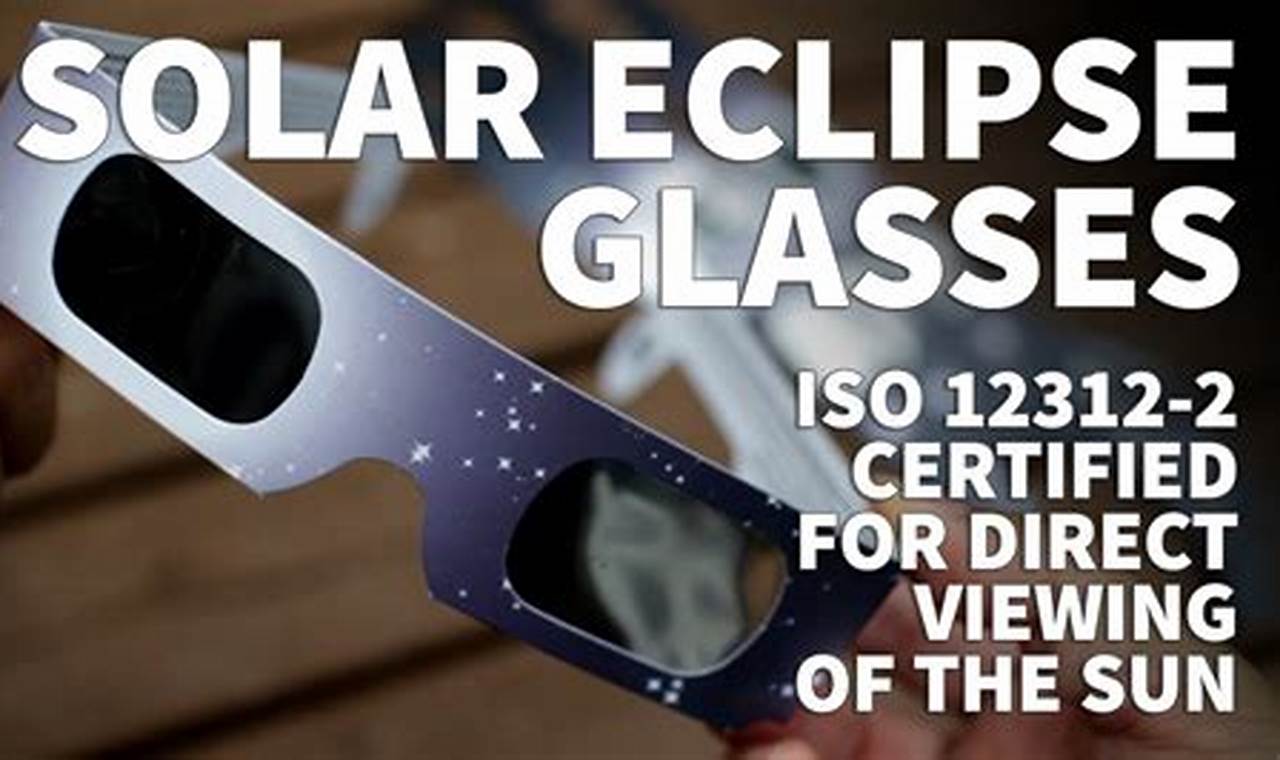 What Certification For Solar Eclipse Glasses