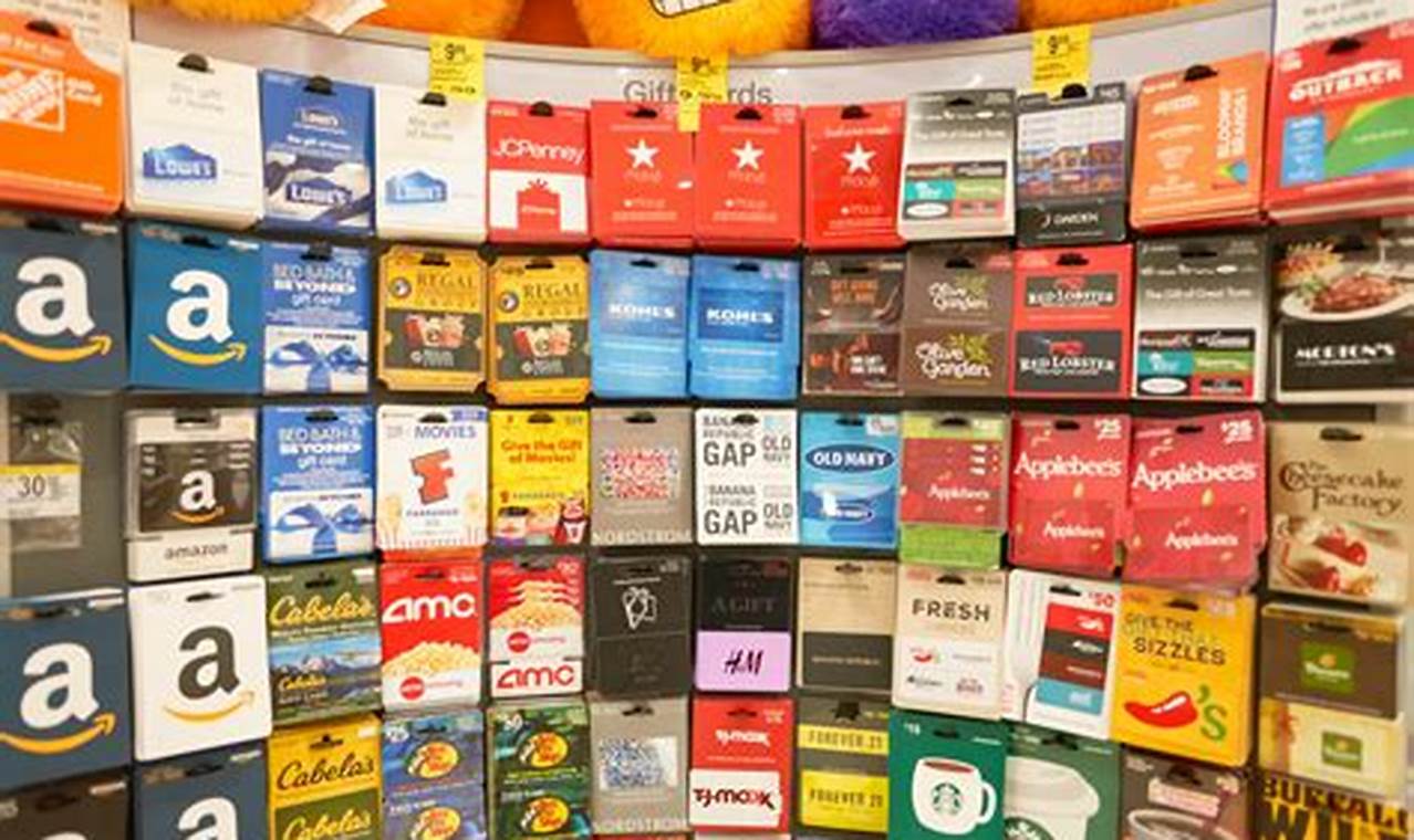 What Gift Cards Does Cvs Sell 2024