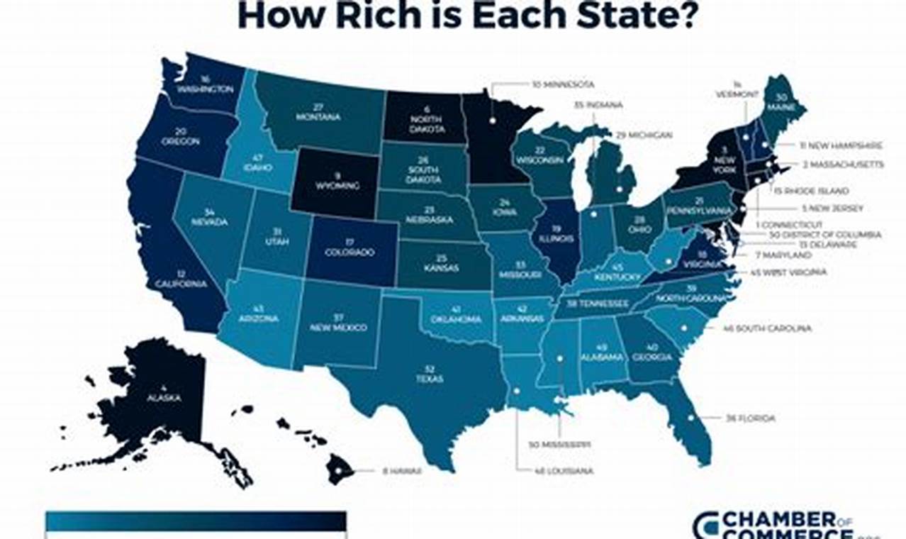 What Is The Richest State In The Us 2024