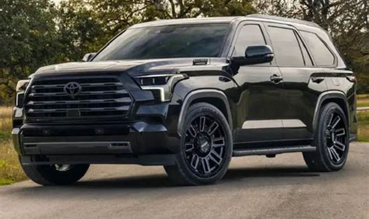 What Makes Toyota Sequoia 2024 A Great Choice?