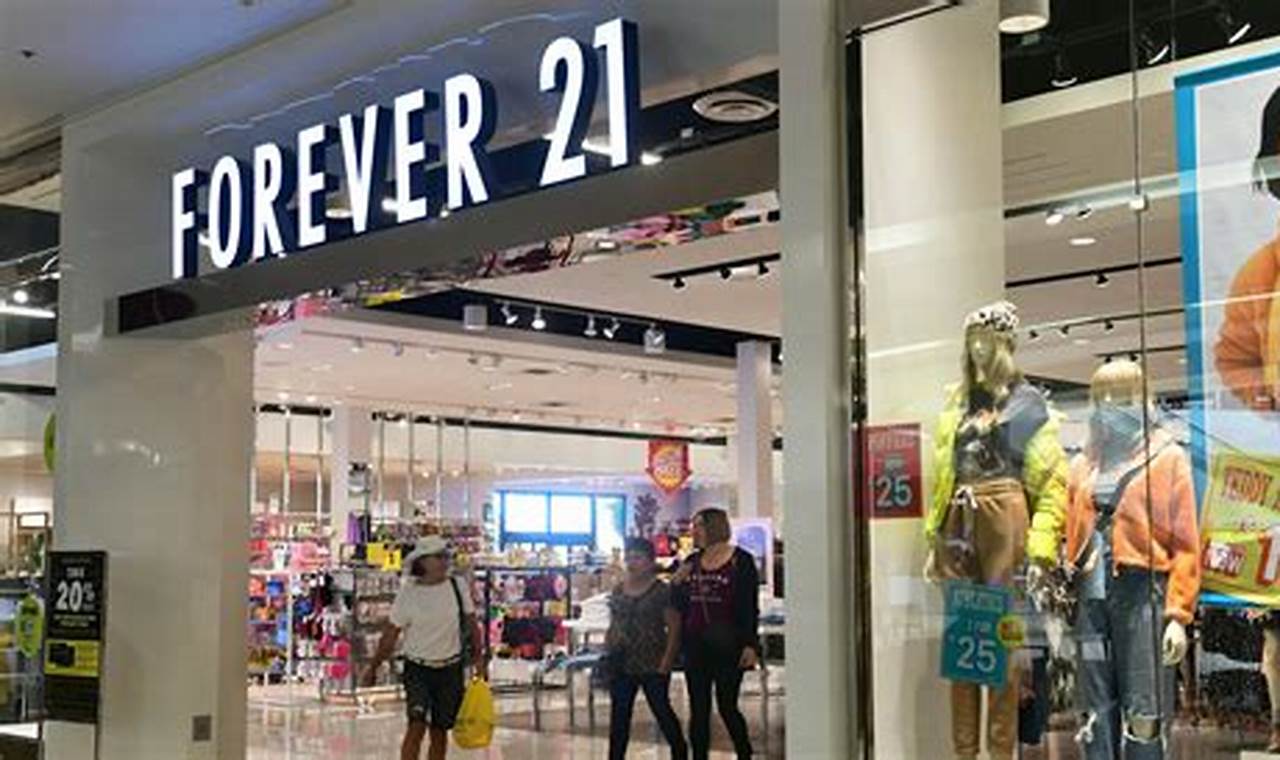What Time Does Forever 21 Close Today