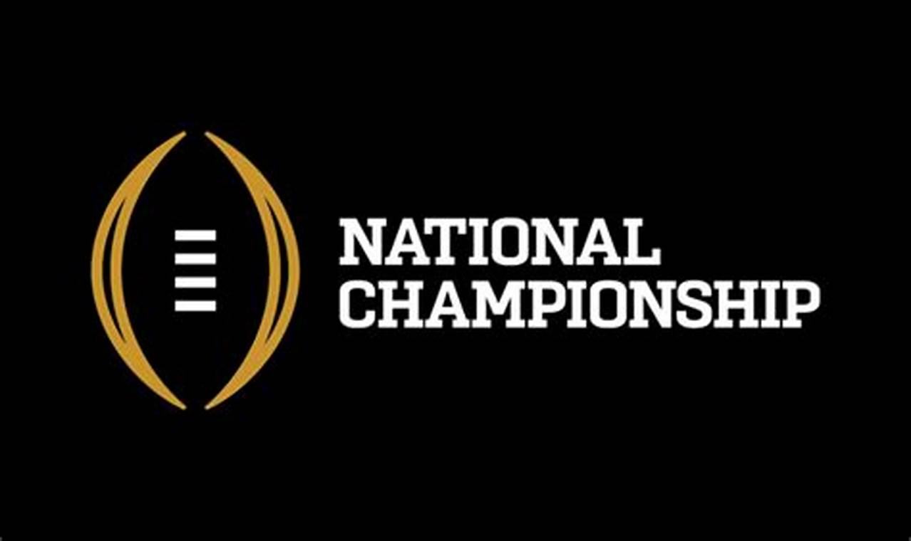 What Time National Championship 2024