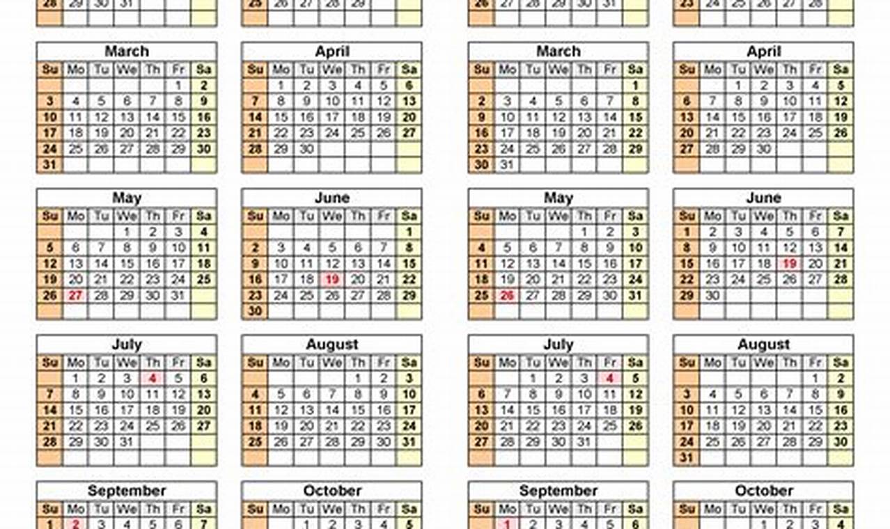 What Years Have The Same Calendar As 2024 Days