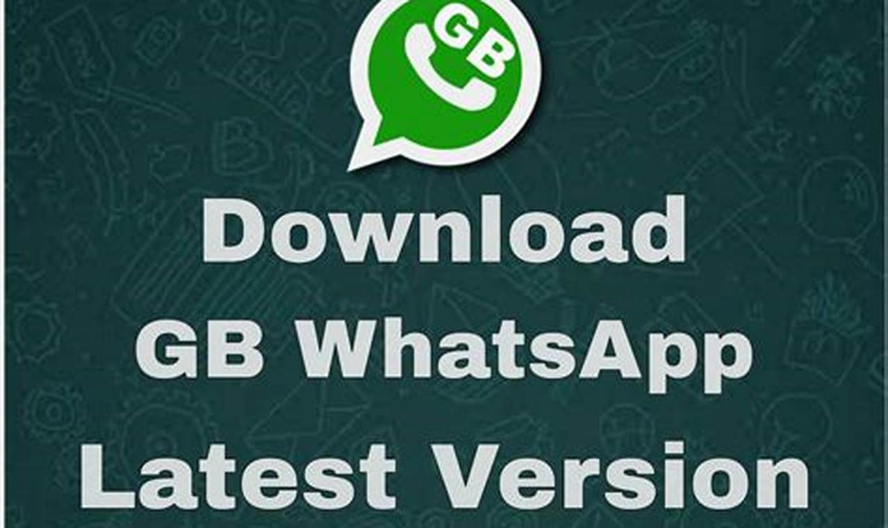 Whatsapp Gb Download 2024 New Version