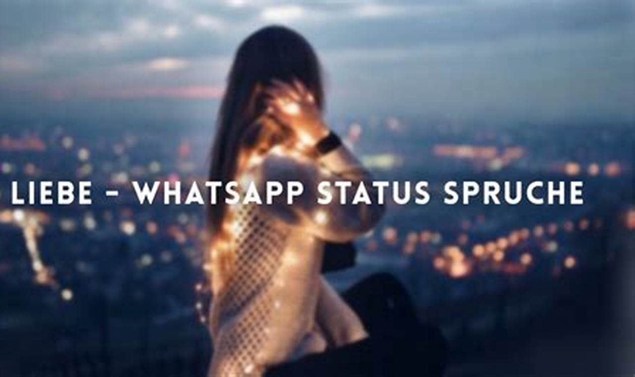 Whatsapp Status Liebe