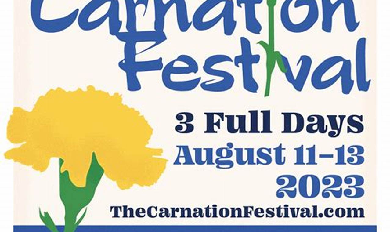 Wheat Ridge Carnation Festival 2024 Lineup