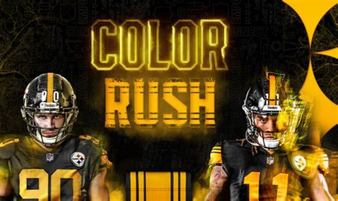When Are Steelers Wearing Color Rush 2024