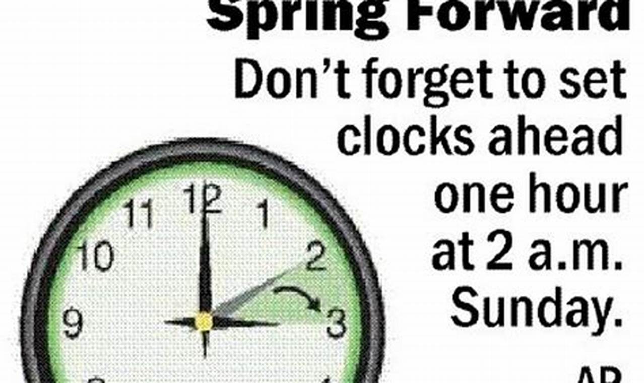 When Do Clocks Go Ahead 2024