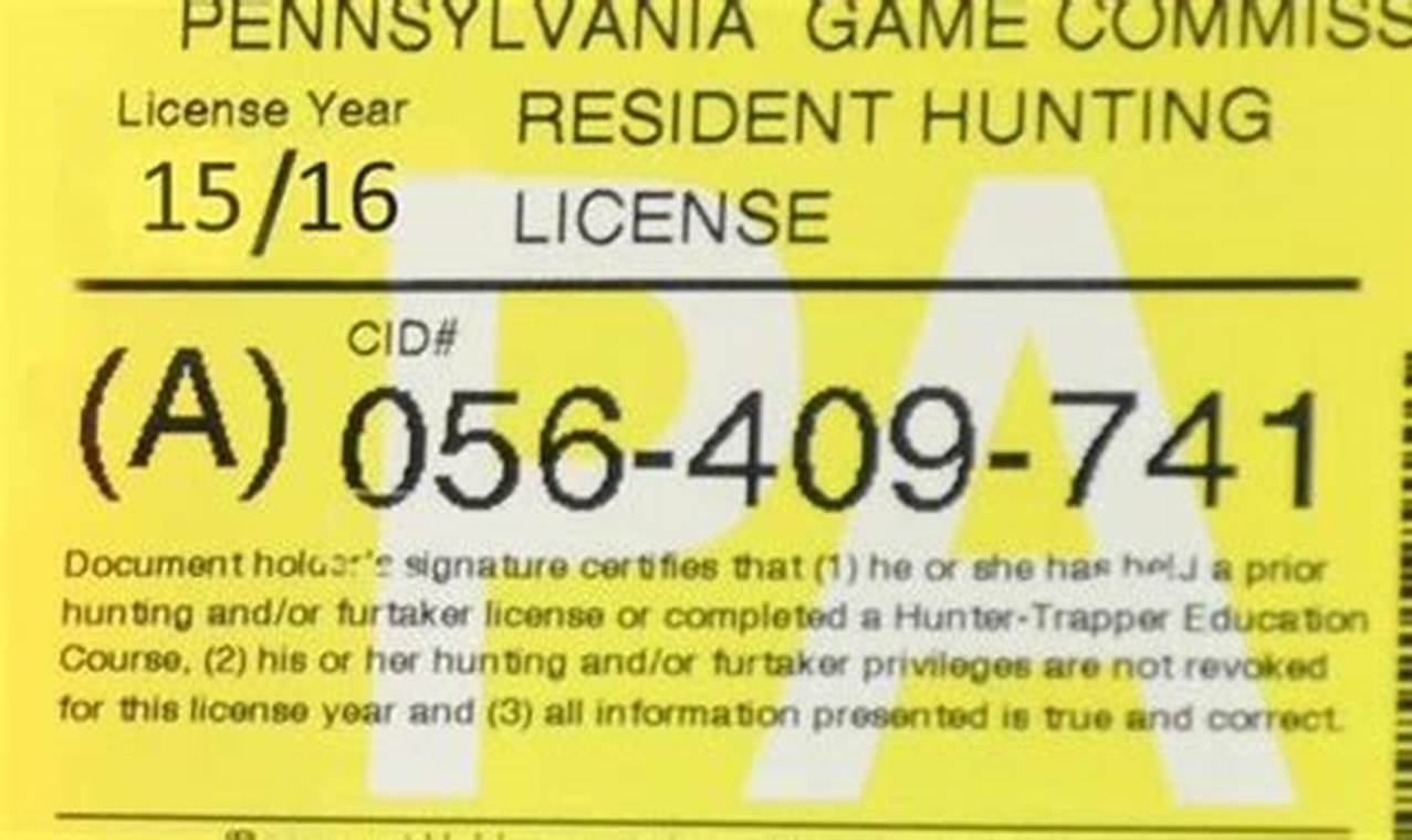 When Do Pa Hunting Licenses Go On Sale 2024