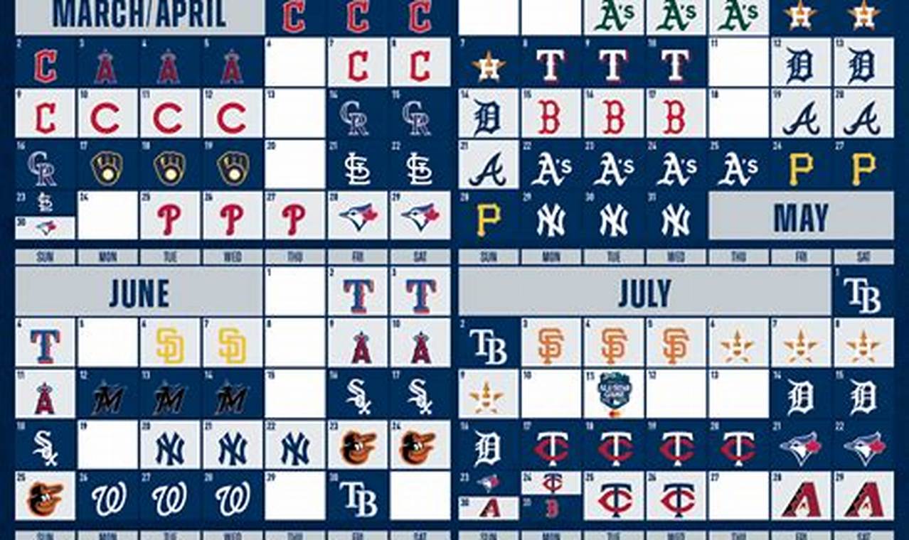 When Does 2024 Mlb Schedule Come Out