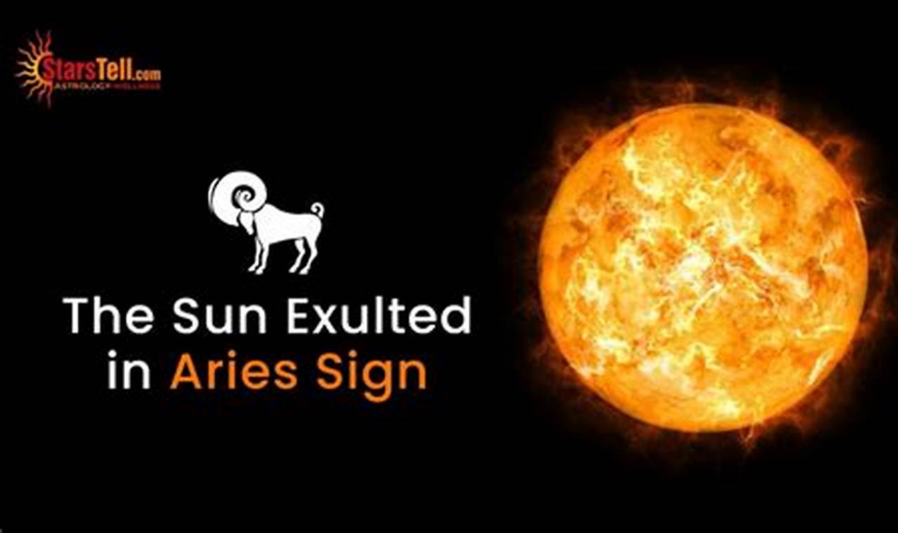 When Does Sun Enter Aries 2024