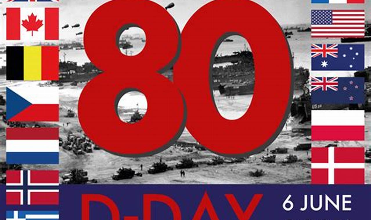 When is D-Day 2024: Commemorating the 80th Anniversary of the Normandy Landings