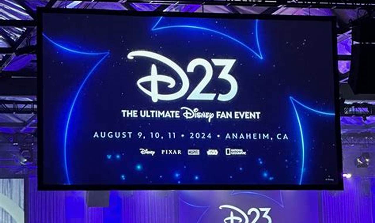 When Is D23 Expo 2024