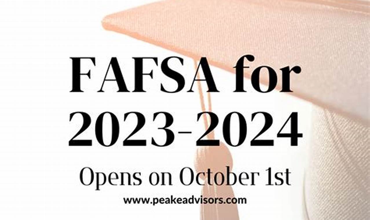 When Is Fafsa 2024-24 Due