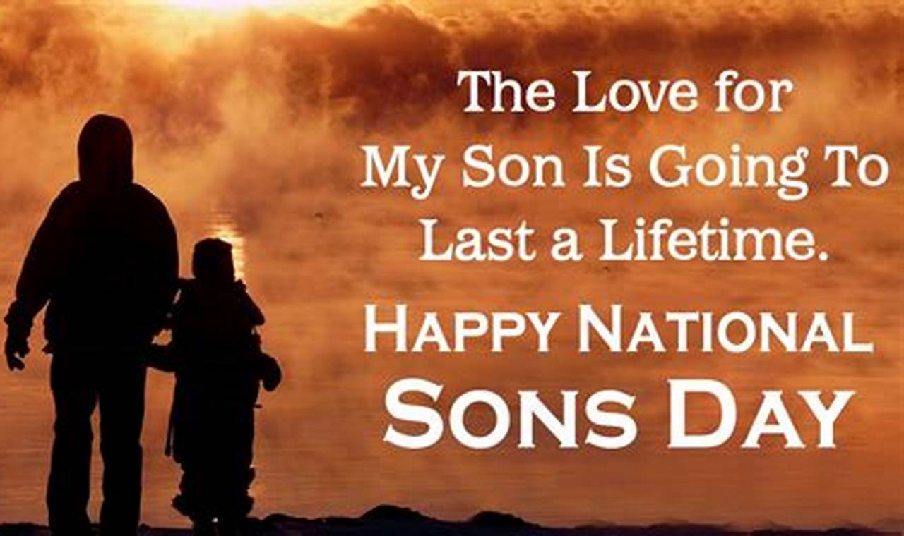 When Is International Sons Day 2024
