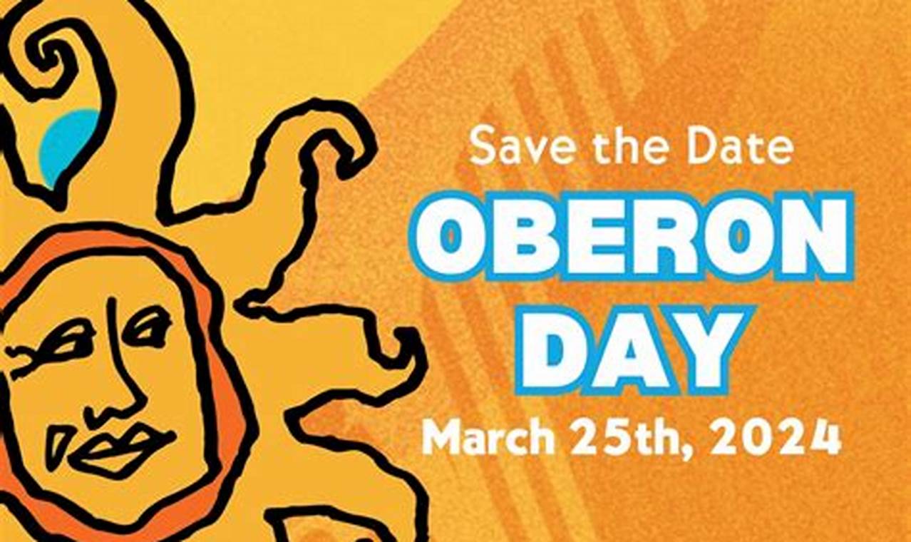 When Is Oberon Day 2024