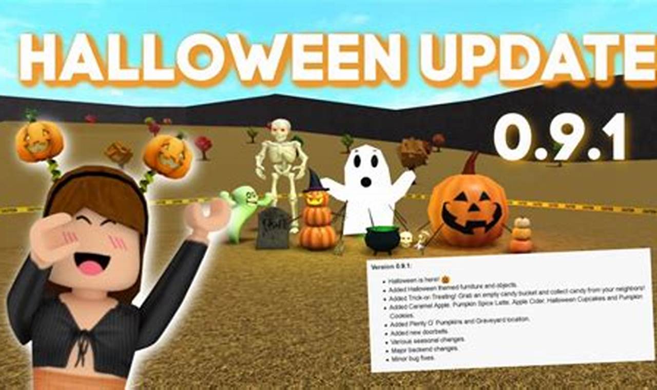 When Is The Bloxburg Halloween Update 2024