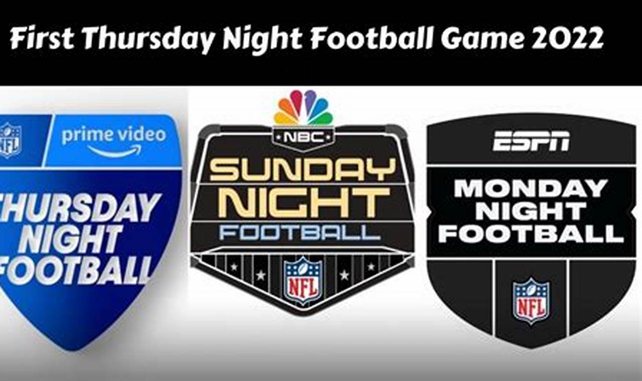 When Is The First Thursday Night Football Game 2024