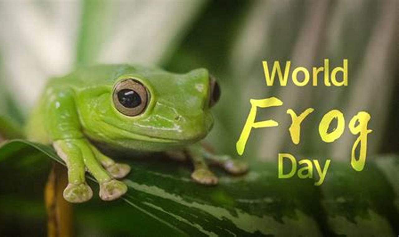 When Is World Frog Day