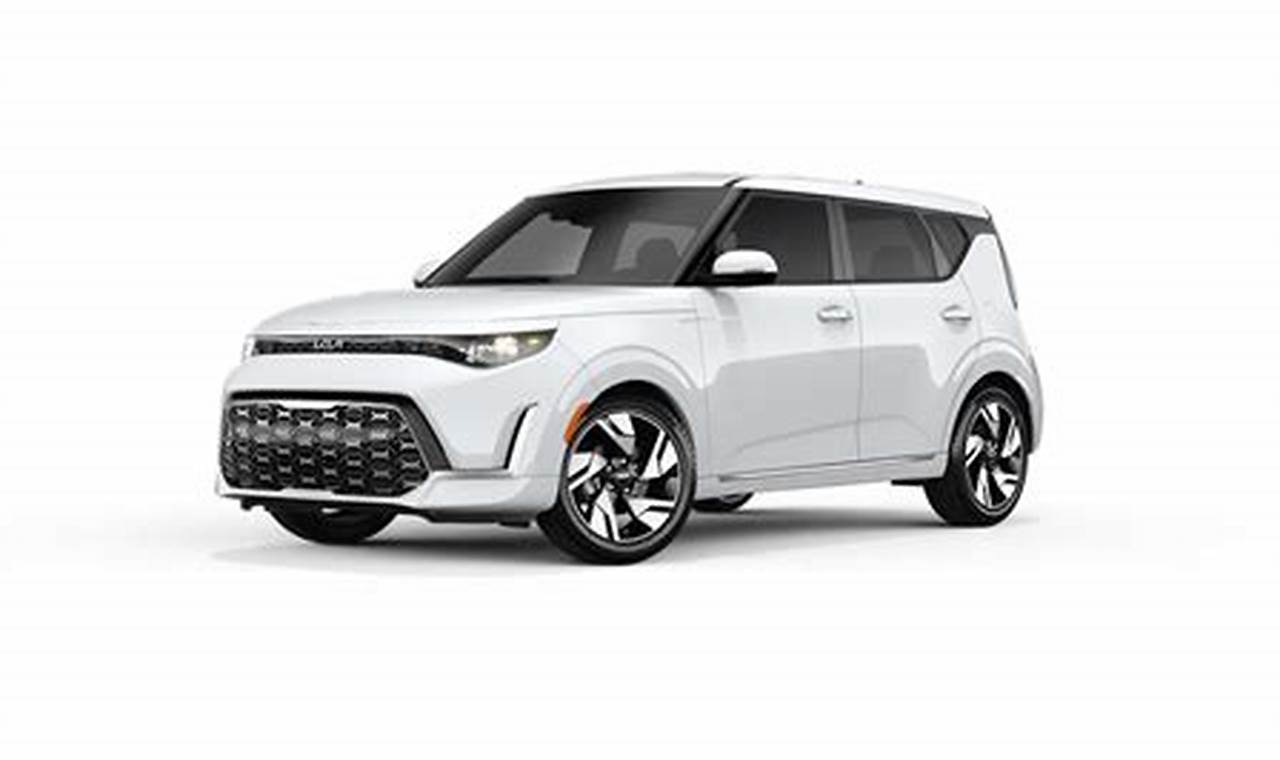 White Kia Soul 2024