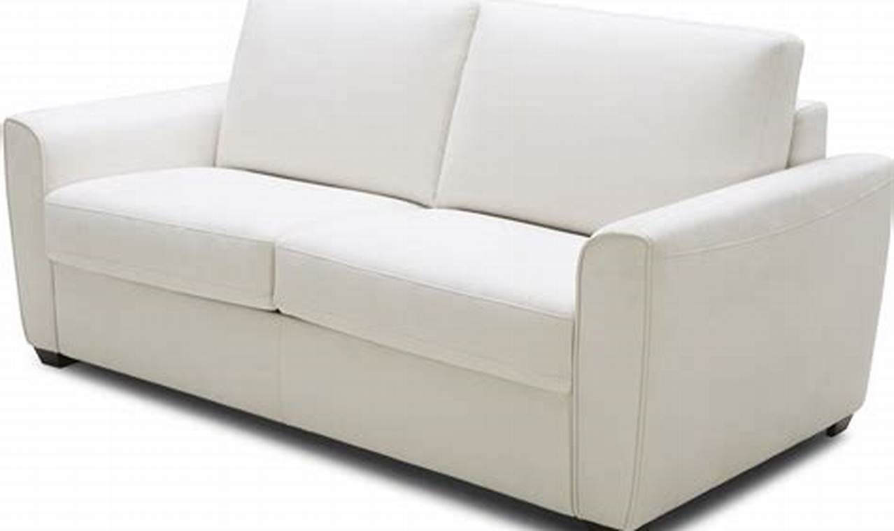 White Sofa Bed