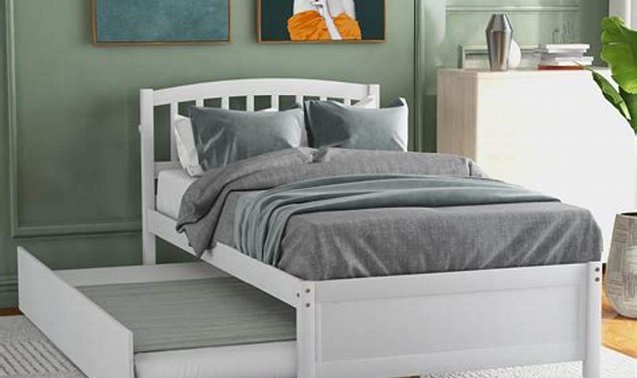 White Twin Beds