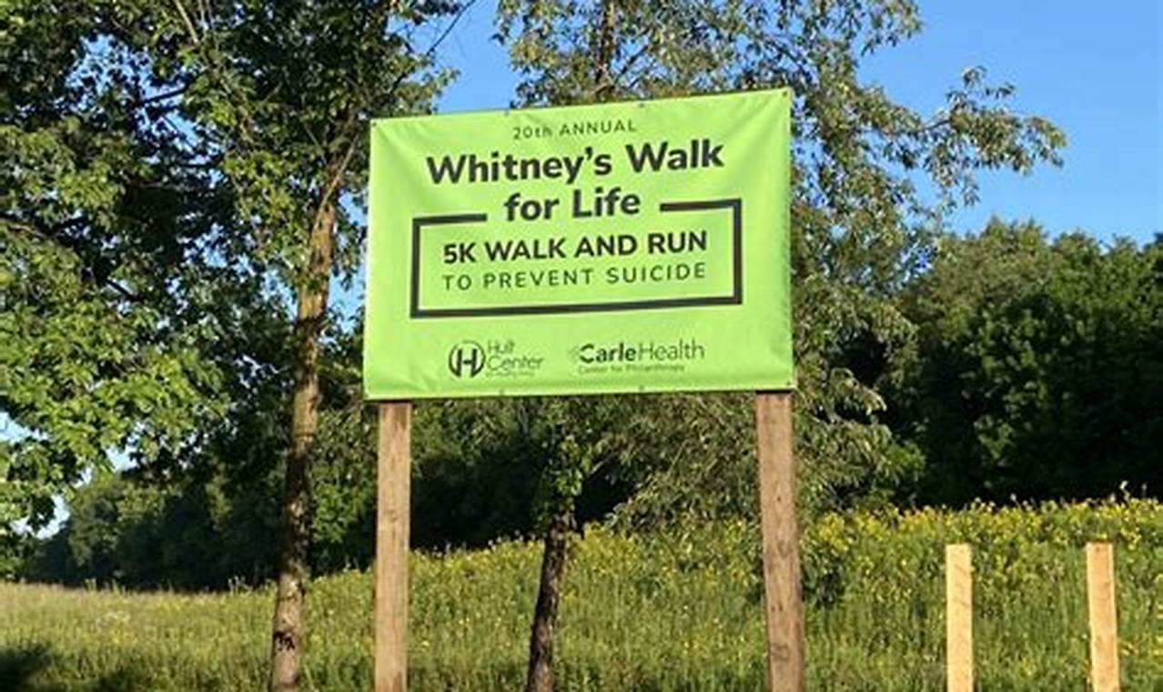 Whitneys Walk For Life 2024