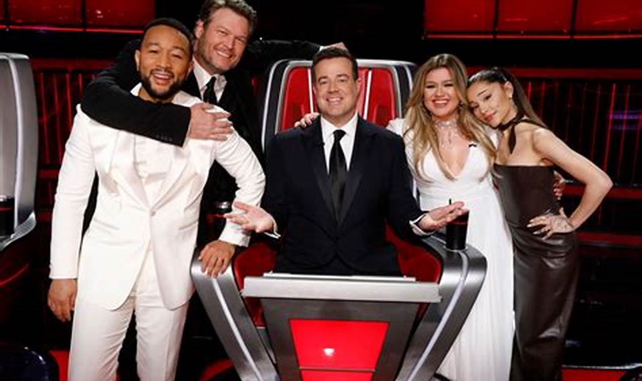 Who Are The Judges On The Voice 2024 Season