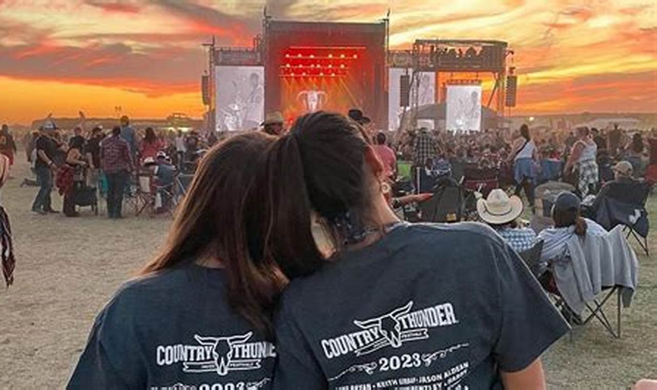 Who Is At Country Thunder 2024