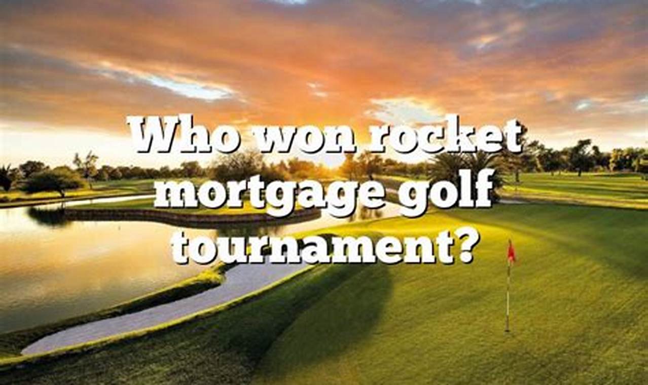 Who Won Rocket Mortgage Classic 2024