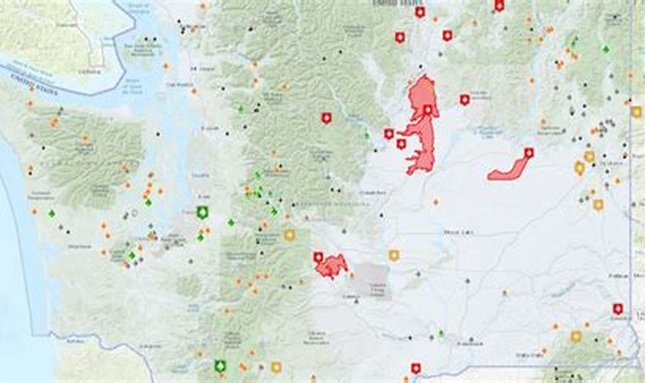 Wildfires In Washington State 2024 Map