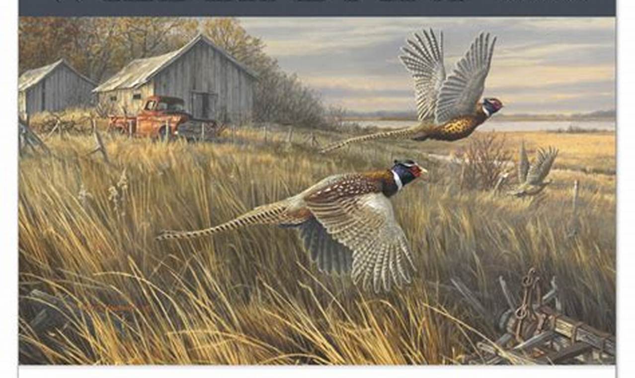 Wildlife Art Calendar 2024