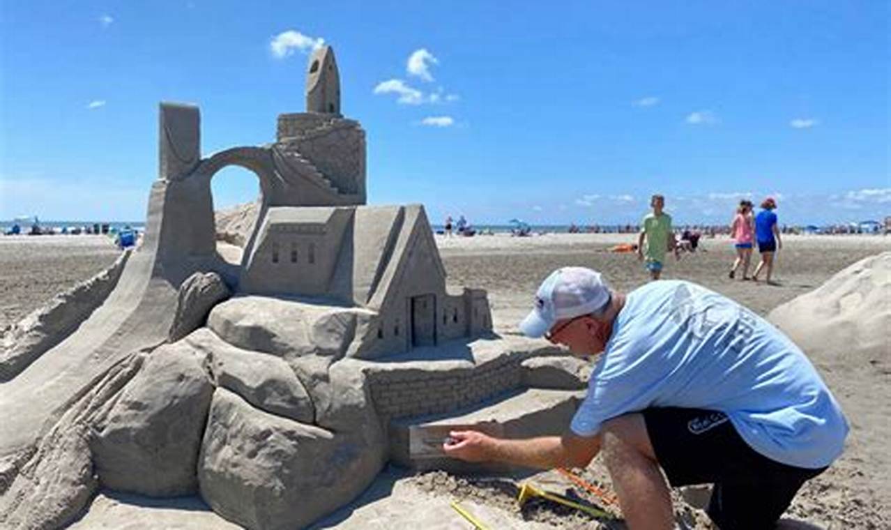 Wildwood Crest Sand Sculpting Festival 2024
