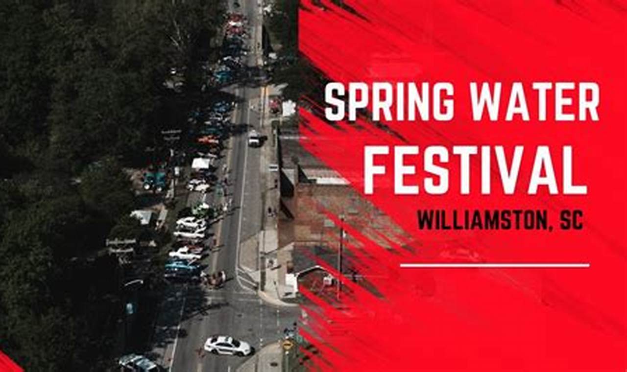 Williamston Spring Water Festival 2024