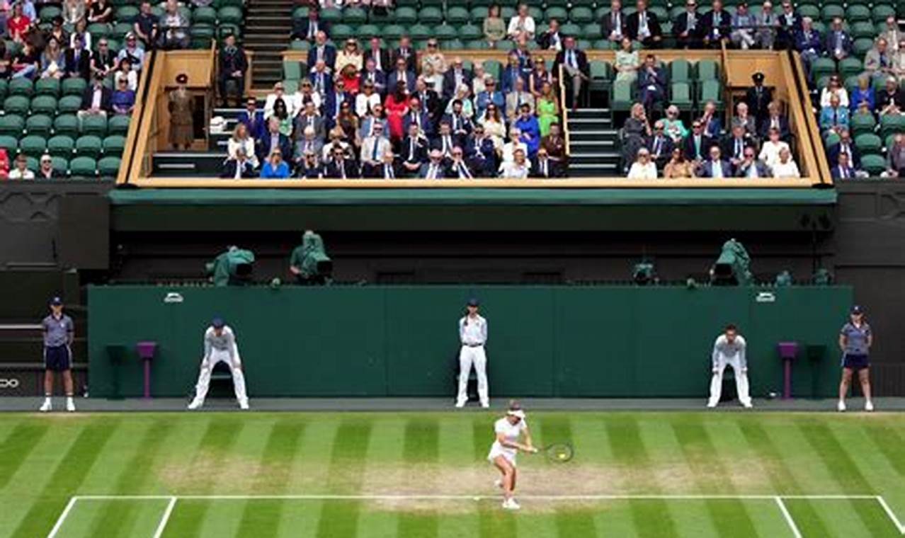 Wimbledon 2024 Royal Box