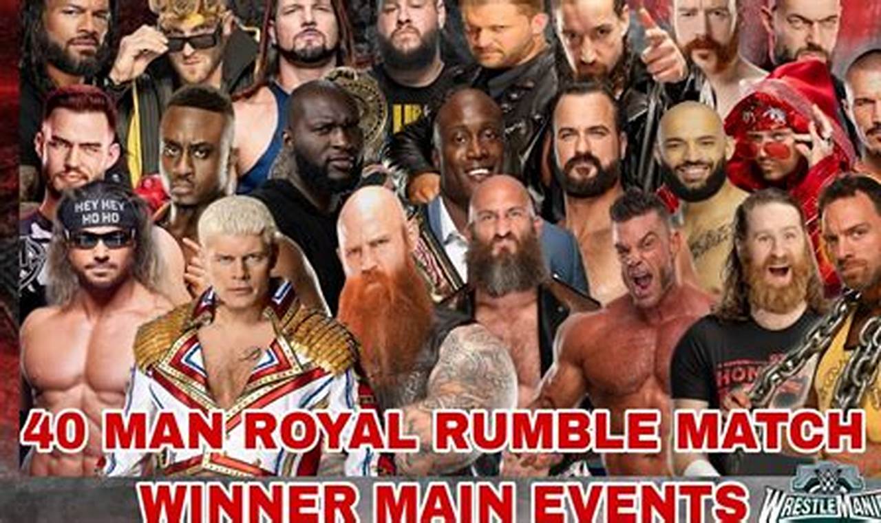 Winners Of Royal Rumble 2024