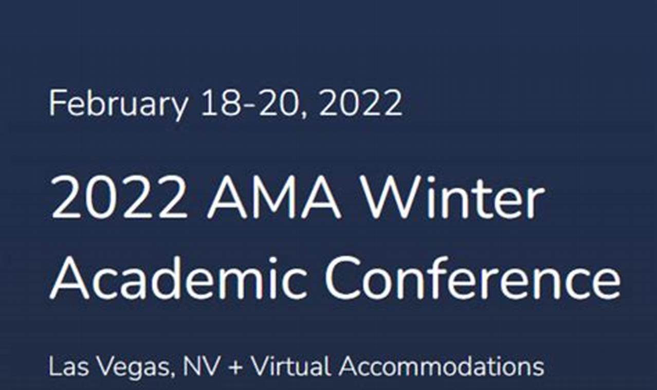 Winter Ama Conference 2024