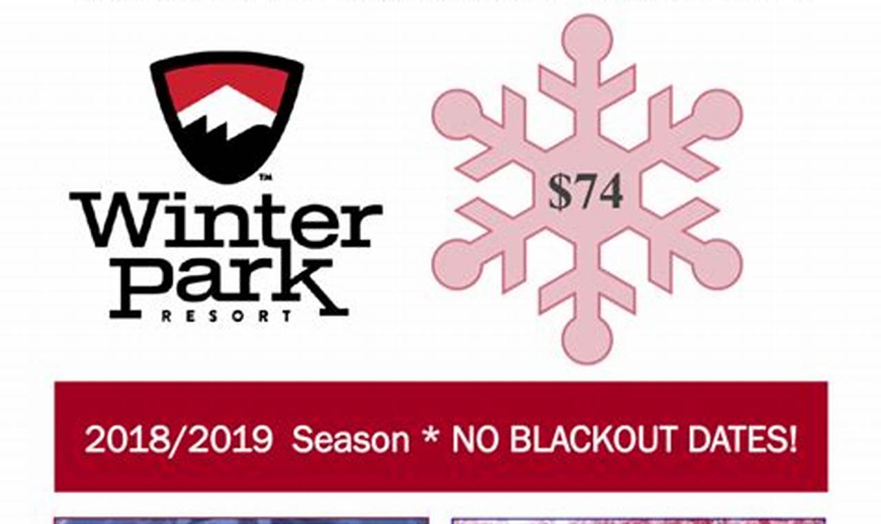 Winter Park Lift Ticket Promo Code 2024