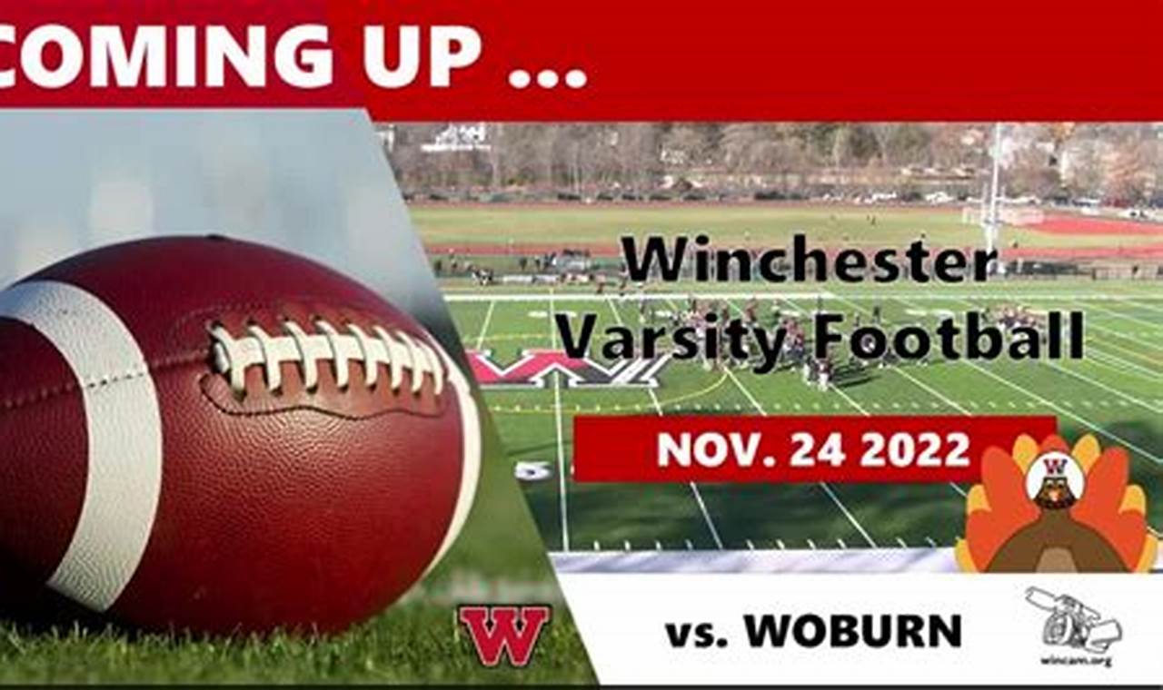 Woburn Winchester Football Game 2024