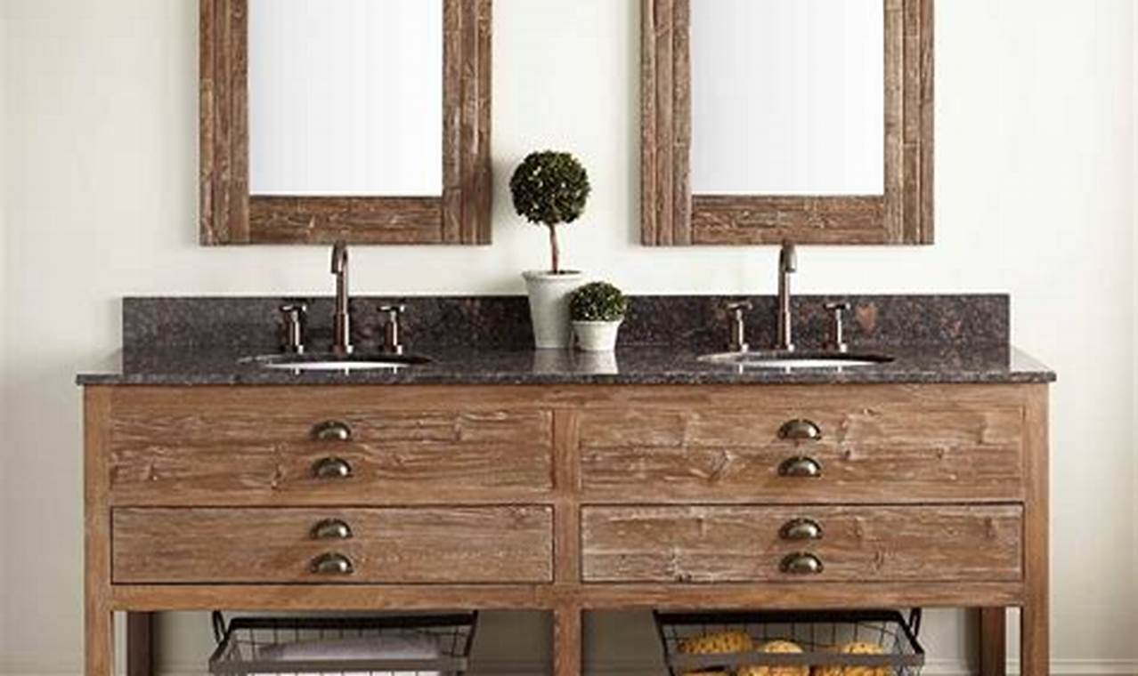 Wood Bathroom Vanity