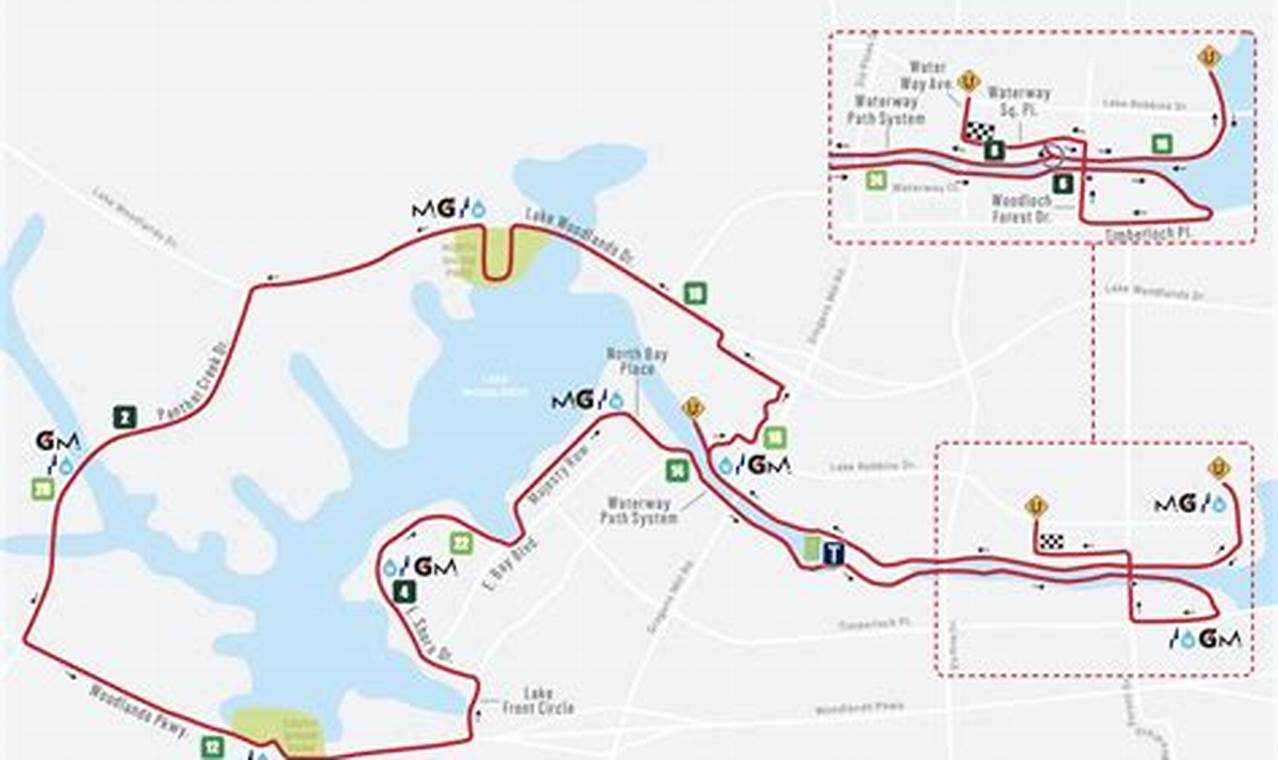 Woodlands Ironman 2024 Route
