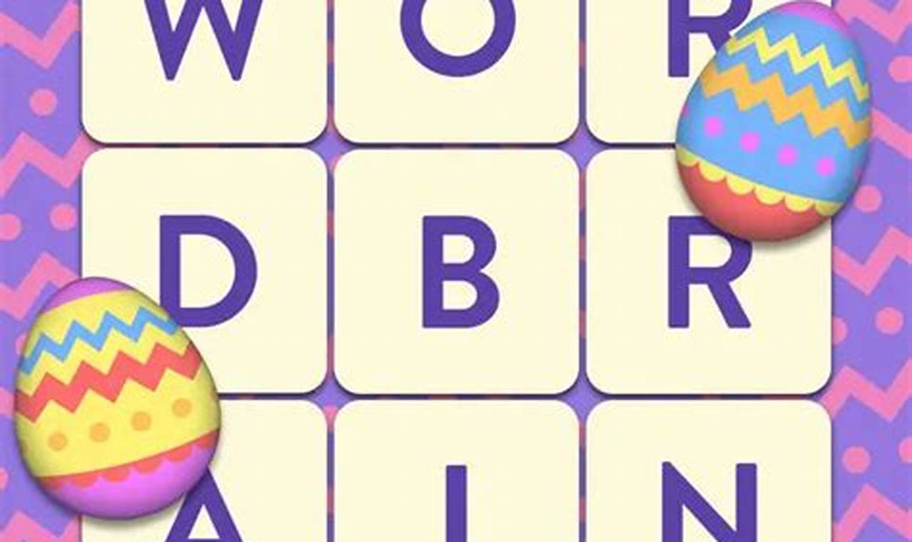 Wordbrain Easter Event March 18 2024 Election