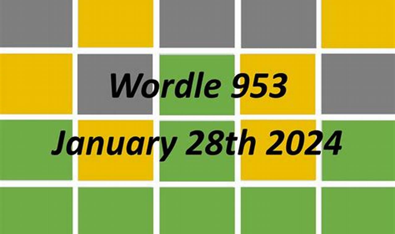 Wordle January 28 2024