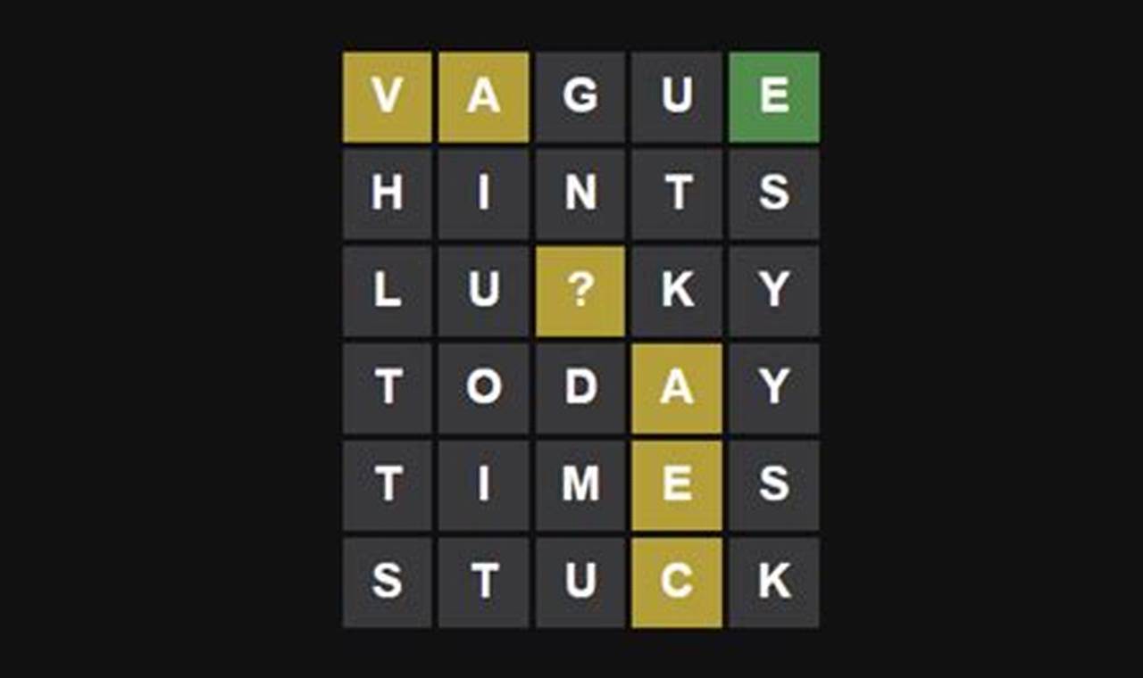 Wordle June 19 2024 Clue
