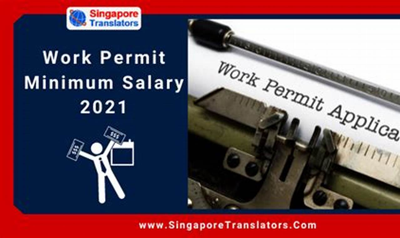 Work Permit Minimum Salary 2024