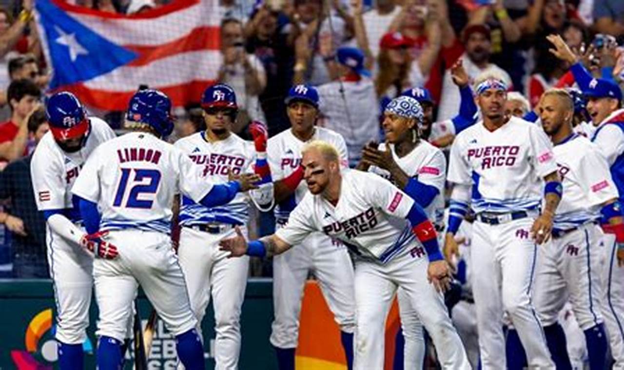 World Baseball Classic 2024 Tv Schedule Puerto Rico