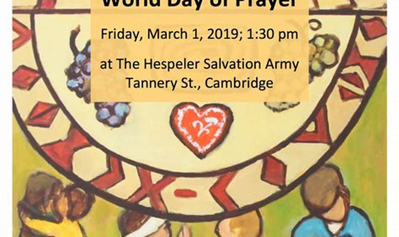 World Day Of Prayer 2024 Poster