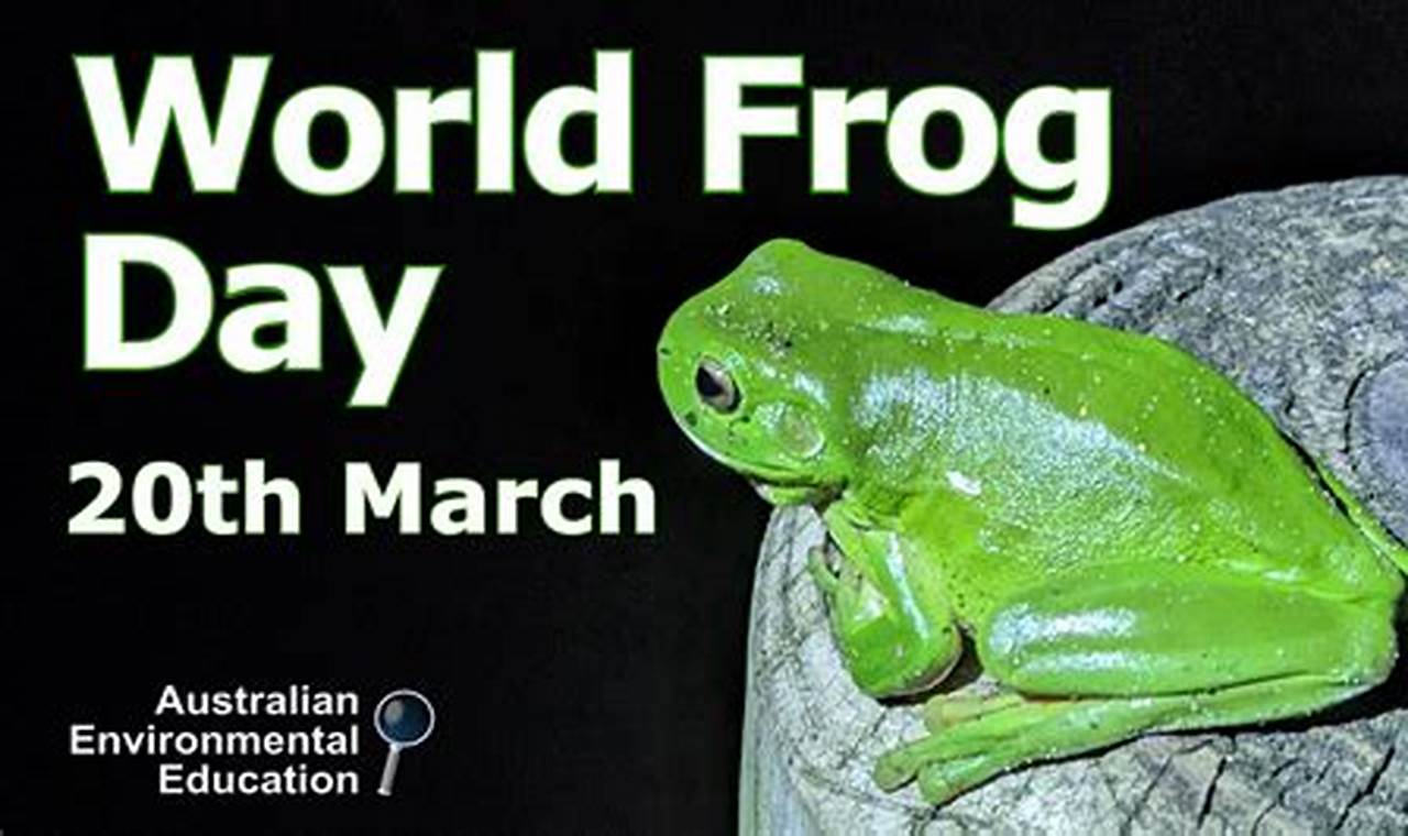 World Frog Day 2024 Australia