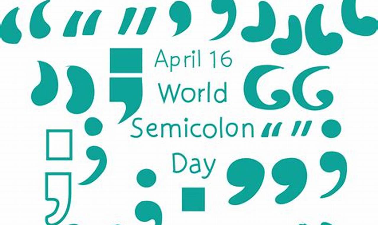 World Semicolon Day 2024