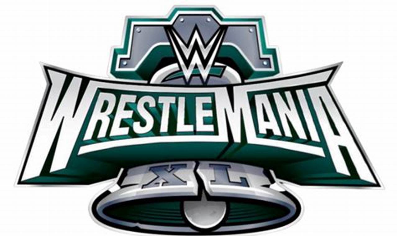 Wrestlemania Logo 2024